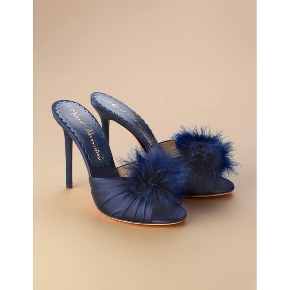 Agent Provocateur Elice Navy Mules 39 - Picture 1 of 11
